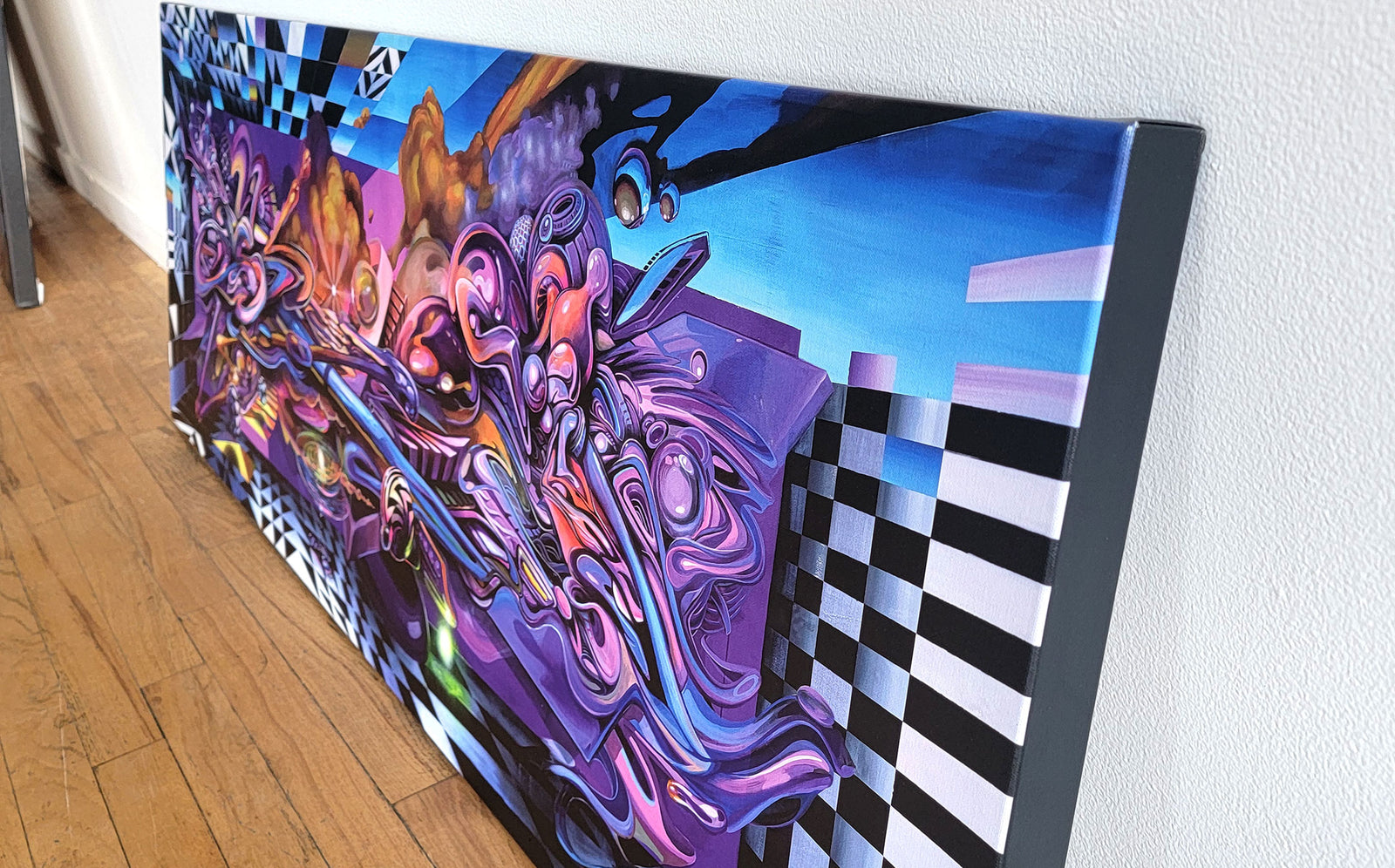 Paradigm Stretched Canvas Print by Threyda x Apex - 72 HOUR AUCTION