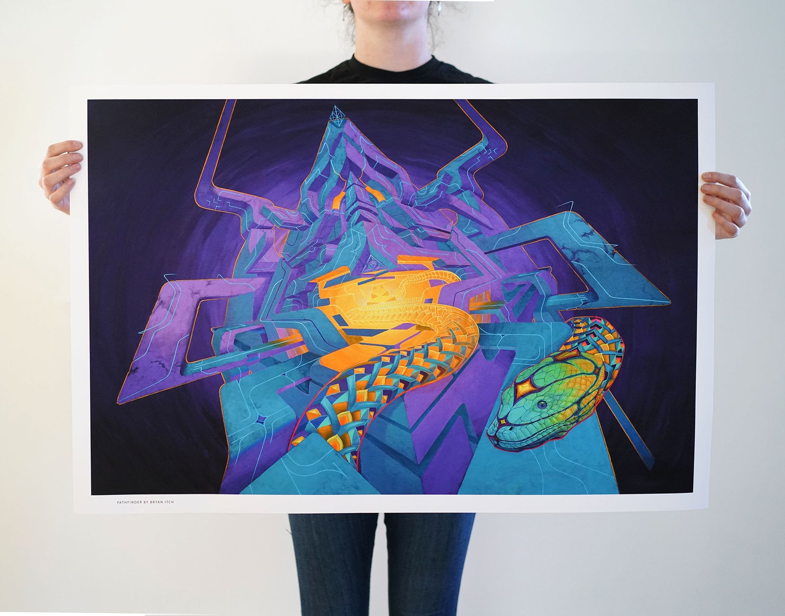 Pathfinder Print by Bryan Itch