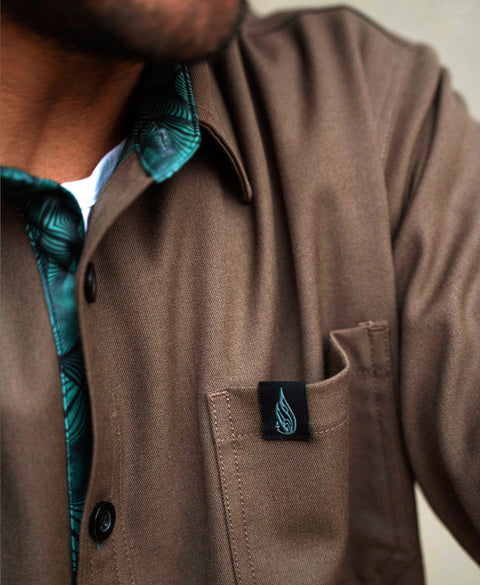 Pathway Lined Button Down Shirt by Threyda - Presale Ships March