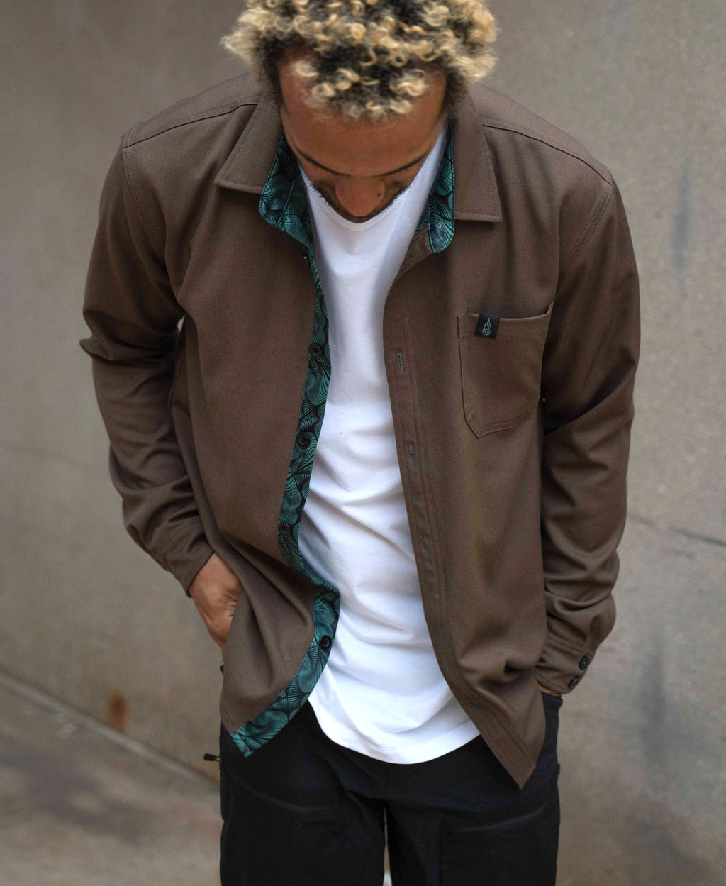 Pathway Lined Button Down Shirt by Threyda - Presale Ships March