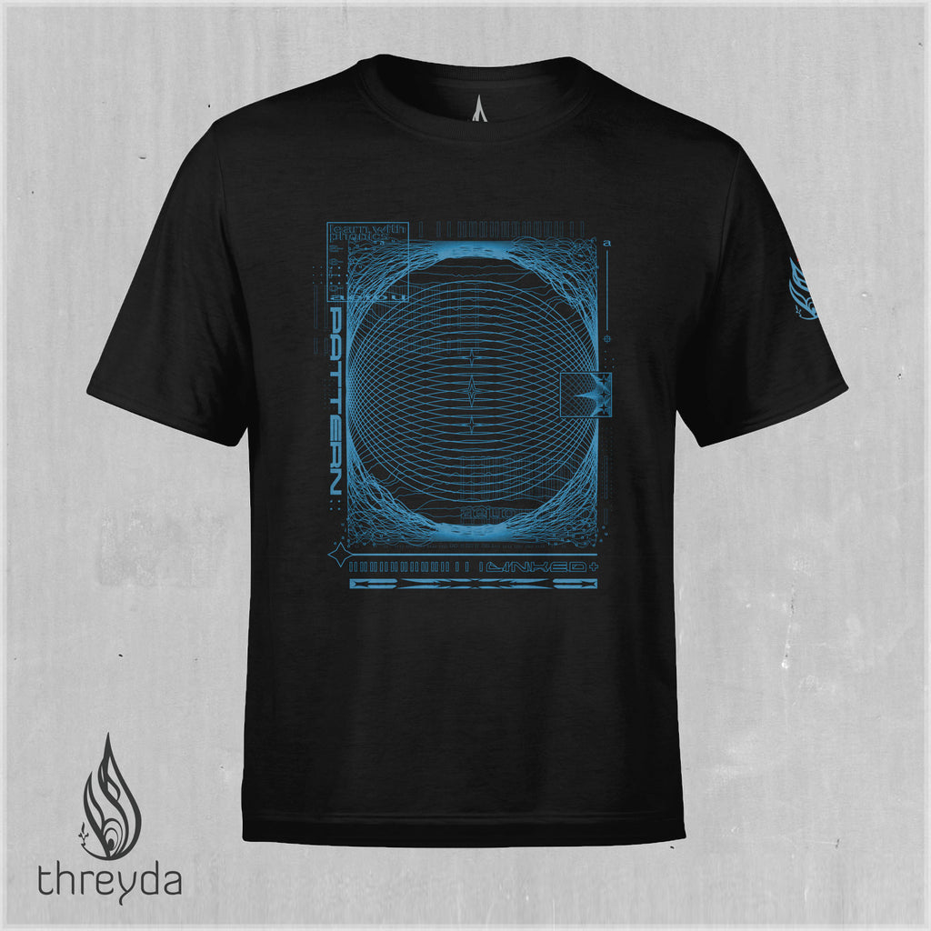 Pattern Linked Screenprint Tee by Totemical