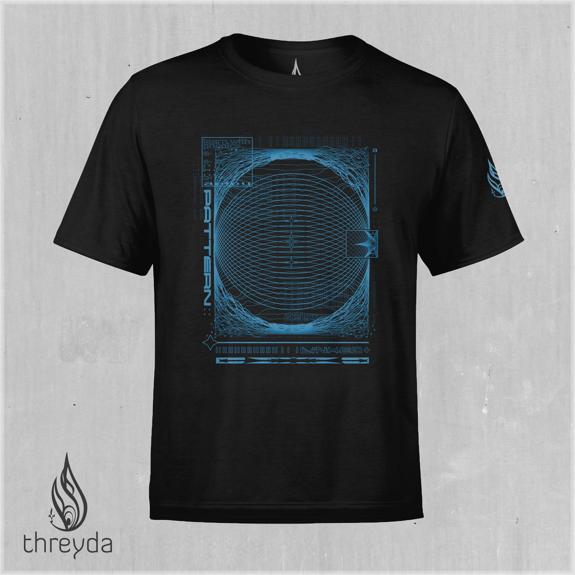 Pattern Linked Screenprint Tee by Totemical