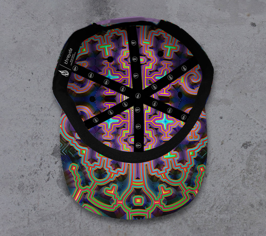 Synapse Snapback Hat by Luke Brown