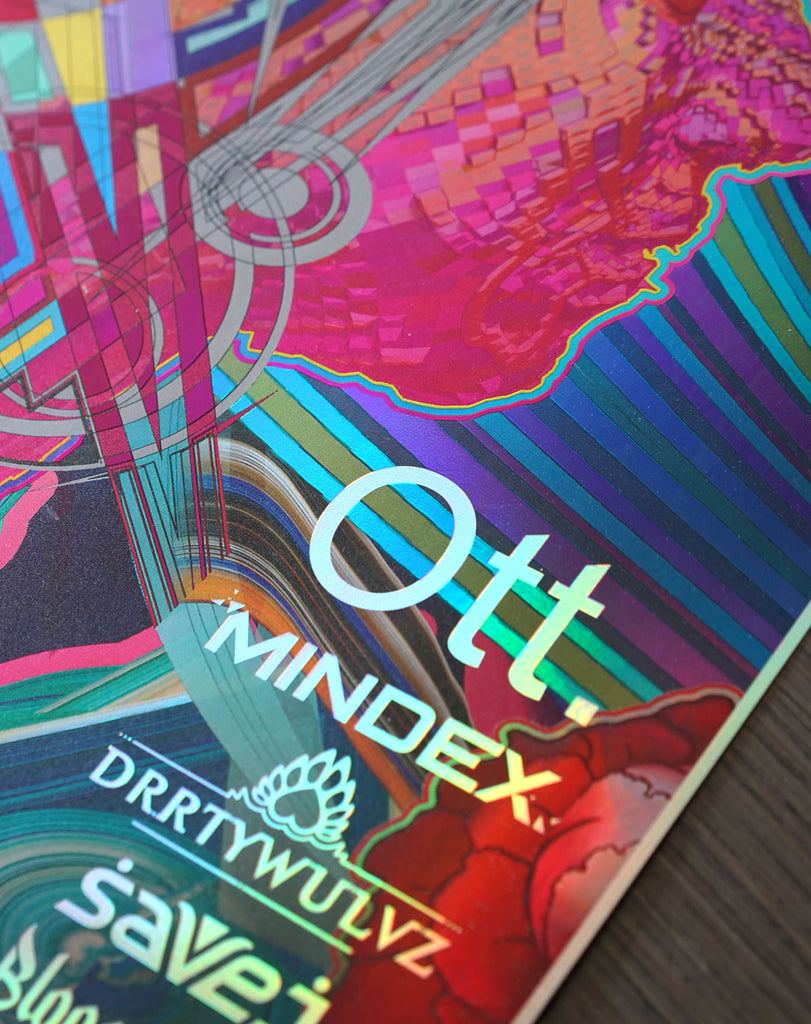 Archetype Halo Embossed Holo Print by Android Jones