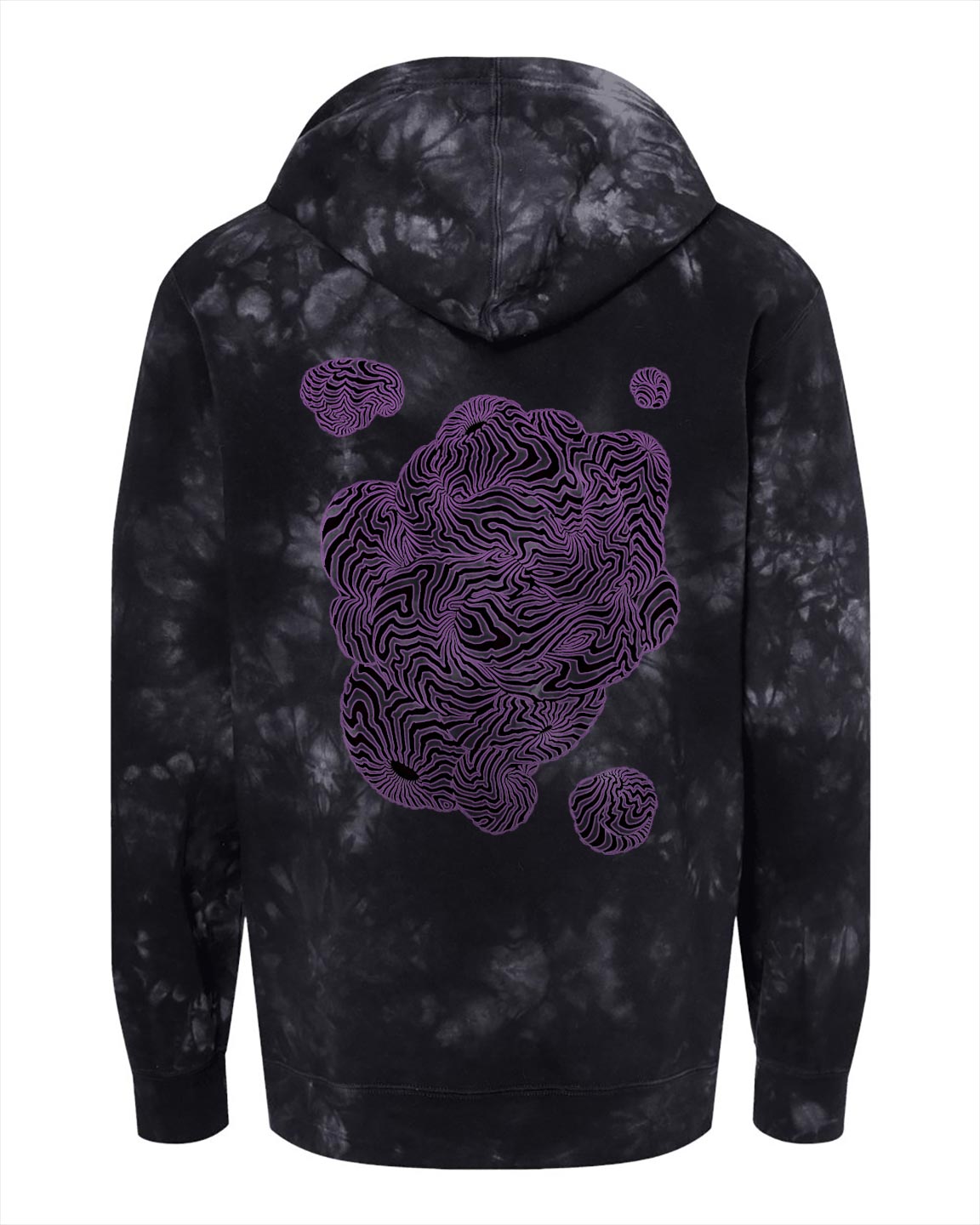 Wavy G Tie Dyed Pullover Hoodie by Blake Foster