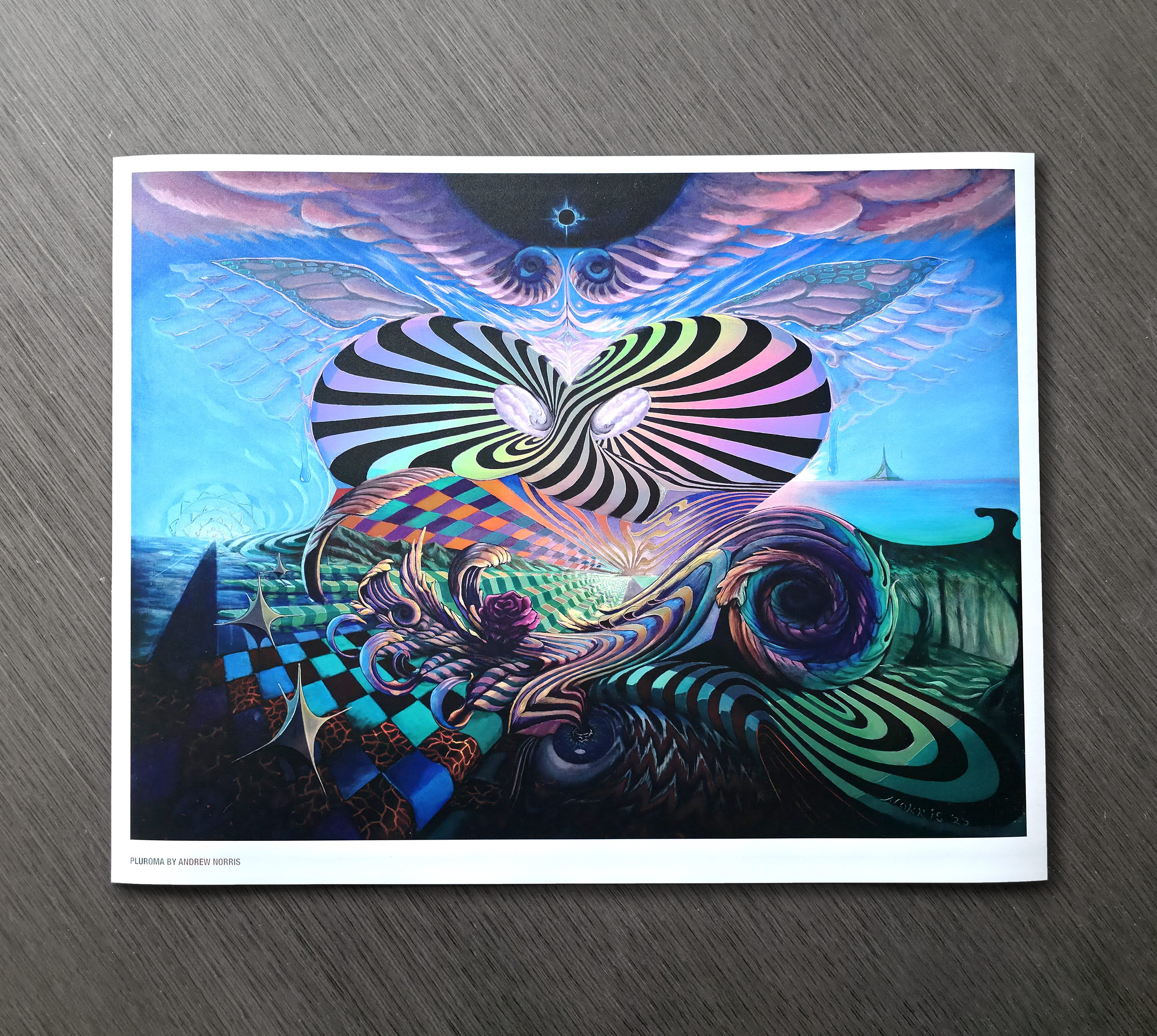 Pluroma Holographic Print by Andrew Thompson