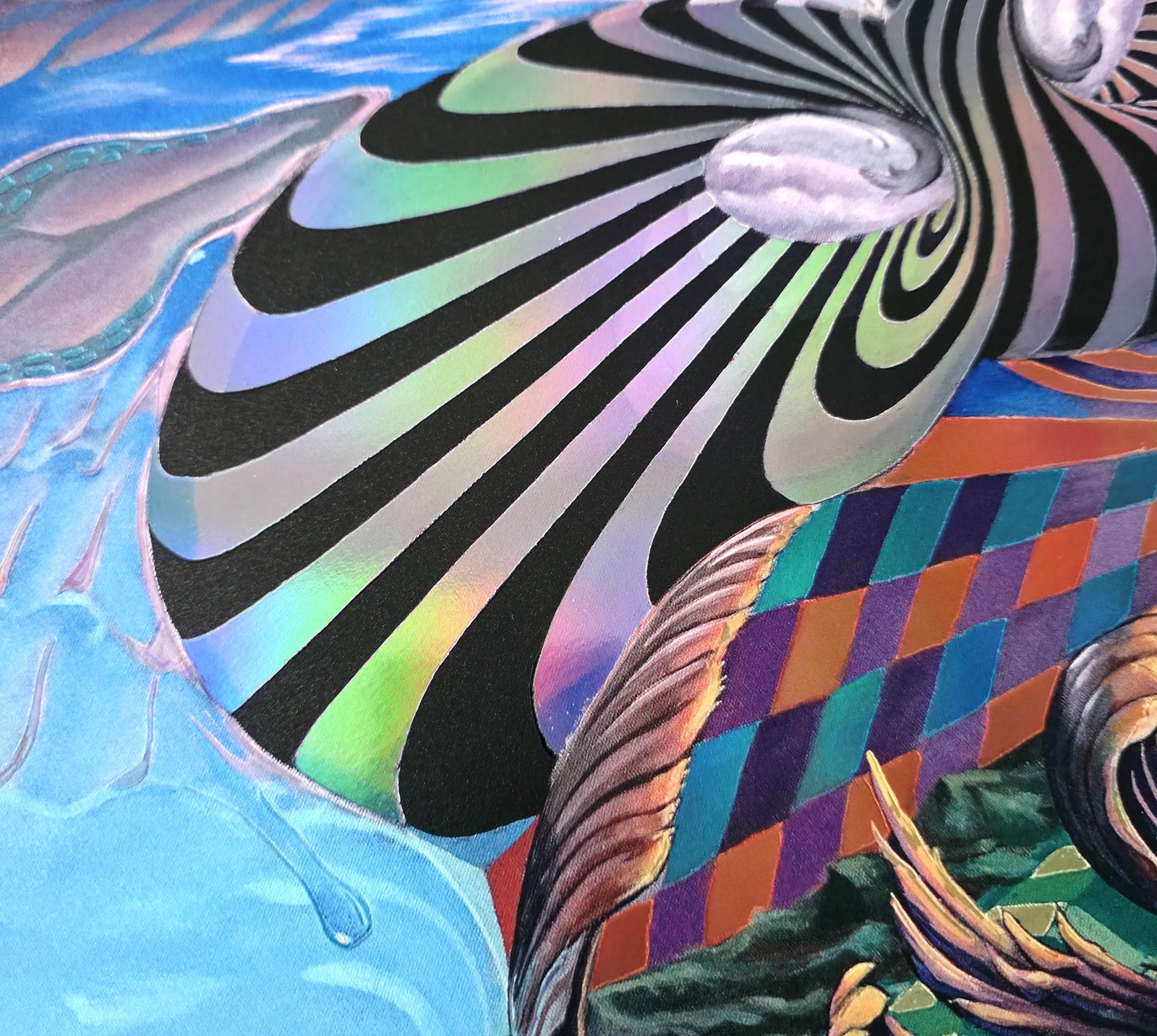 Pluroma Holographic Print by Andrew Thompson