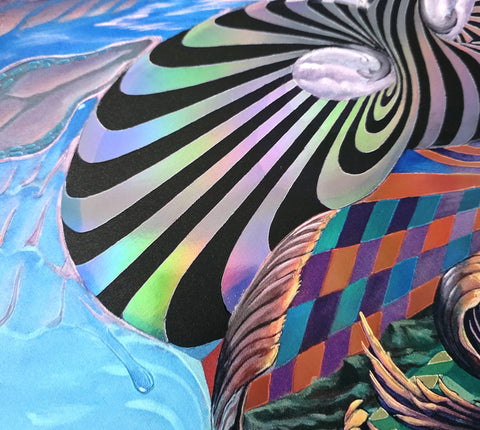 Pluroma Holographic Print by Andrew Thompson