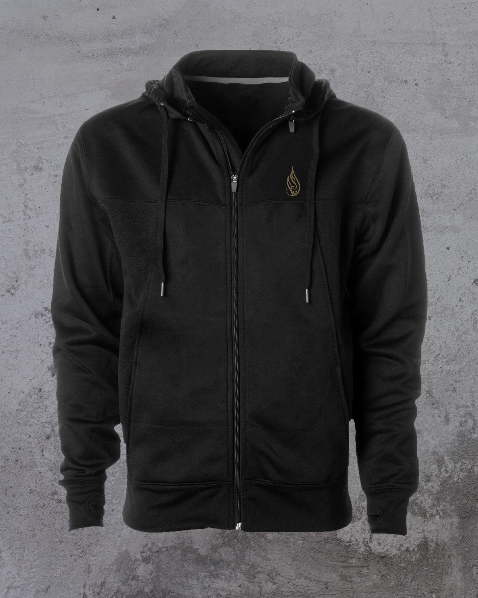 Golden Compass Nomad Zip Hoodie by Threyda - Presale Ships Nov