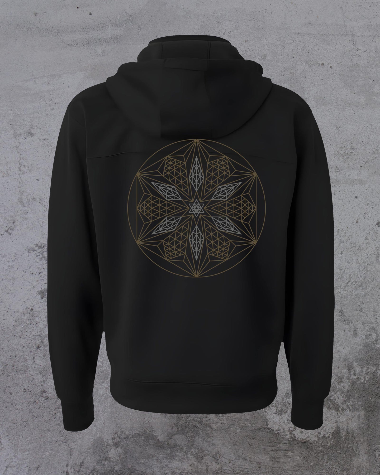 Golden Compass Nomad Zip Hoodie by Threyda - Presale Ships Nov