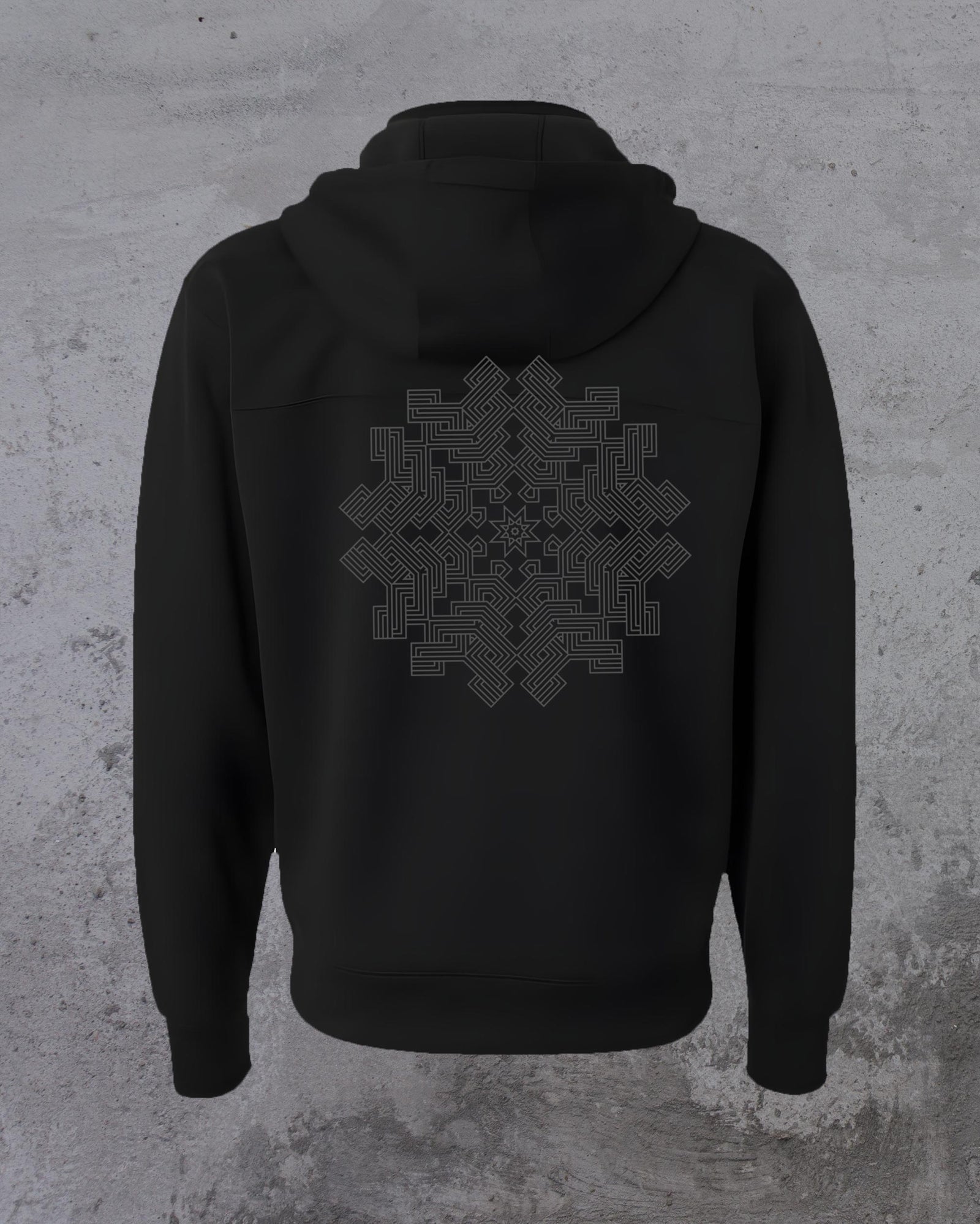 Puzzle Nomad Zip Hoodie by Threyda - Presale Ships Nov