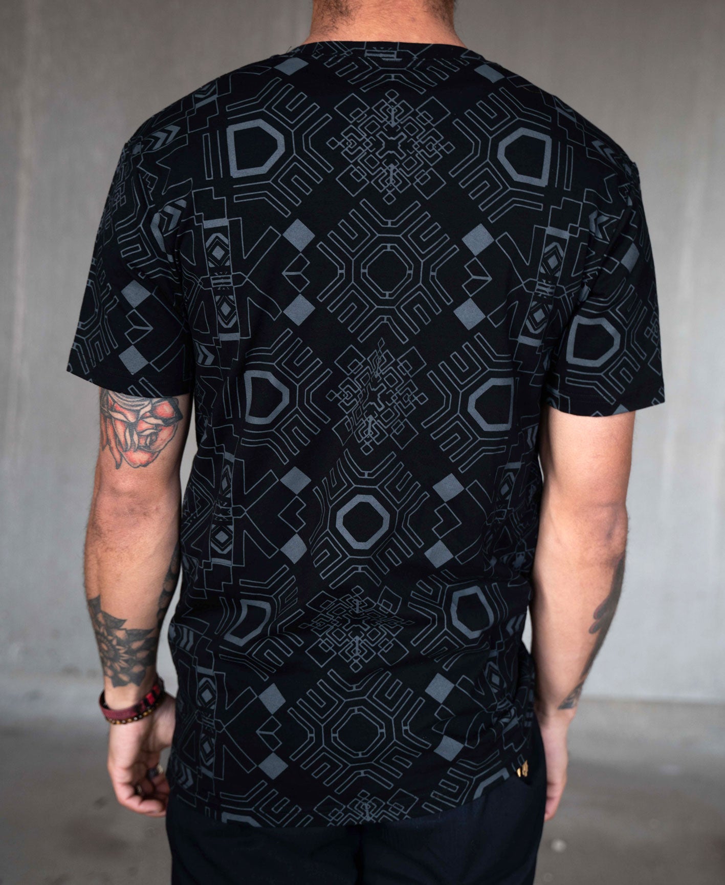 Power Source All Over Screenprint Tee by Threyda