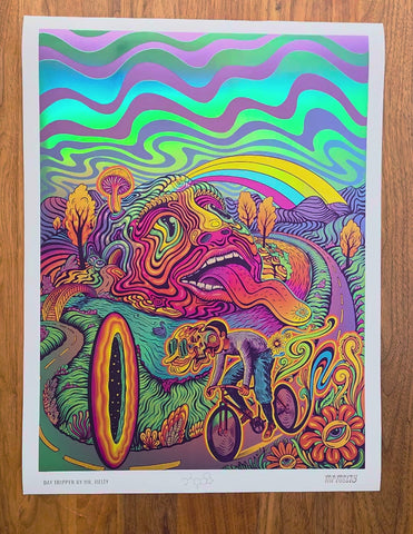 Day Tripper Holographic Print by Mr. Melty