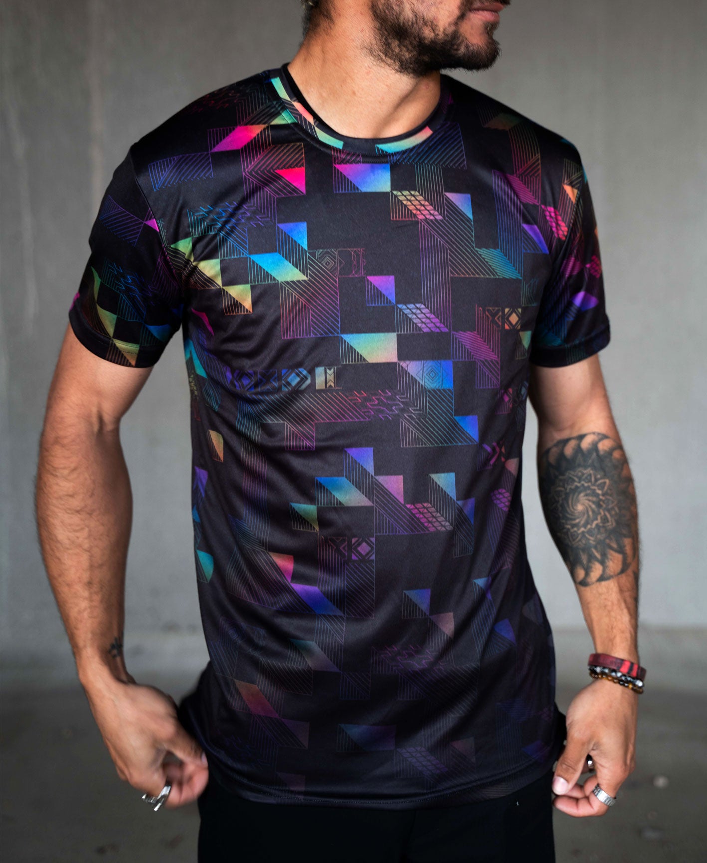 Prism Sublimation Tee by Threyda - Ships April
