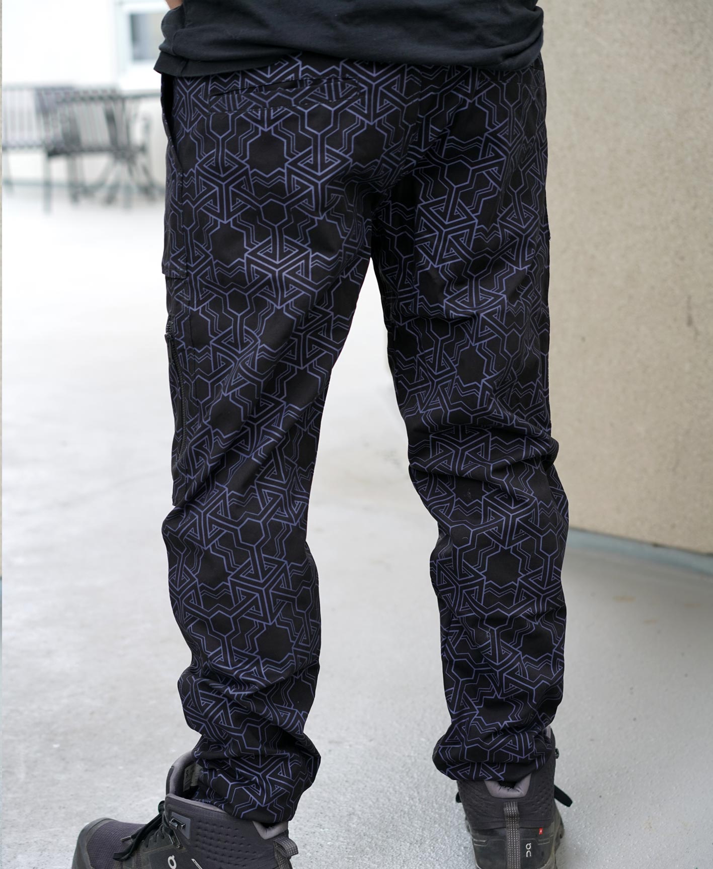 Puzzle Dust Edition Cargo Joggers by Threyda
