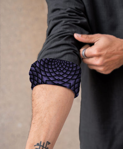 Portal Button Lined Down Shirt by Threyda - Presale Ships March