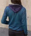 PURPLE SKY WOMEN'S SHERPA HOODIE BY THREYDA