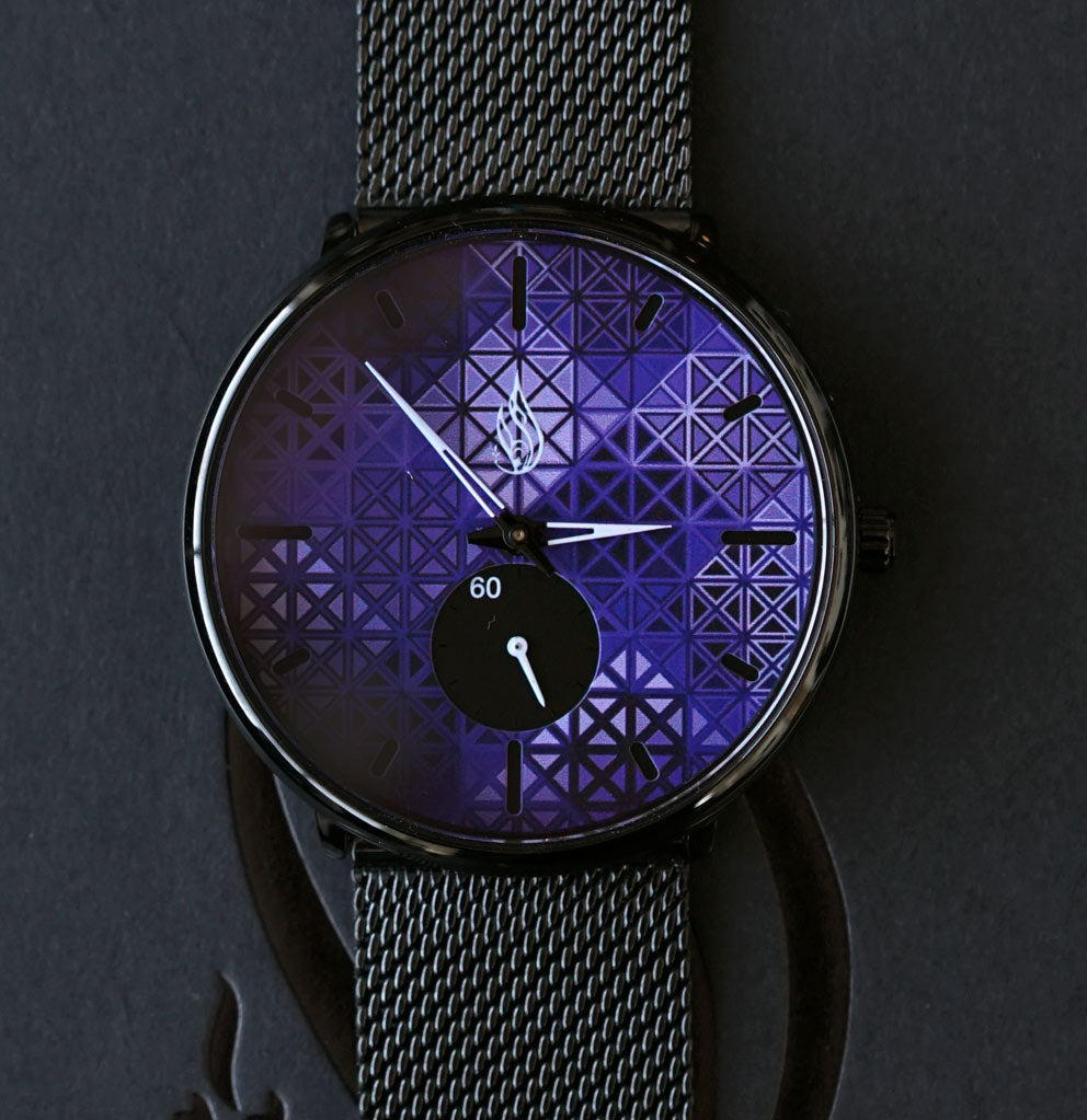 Neptune Sapphire Crystal Watch by Threyda