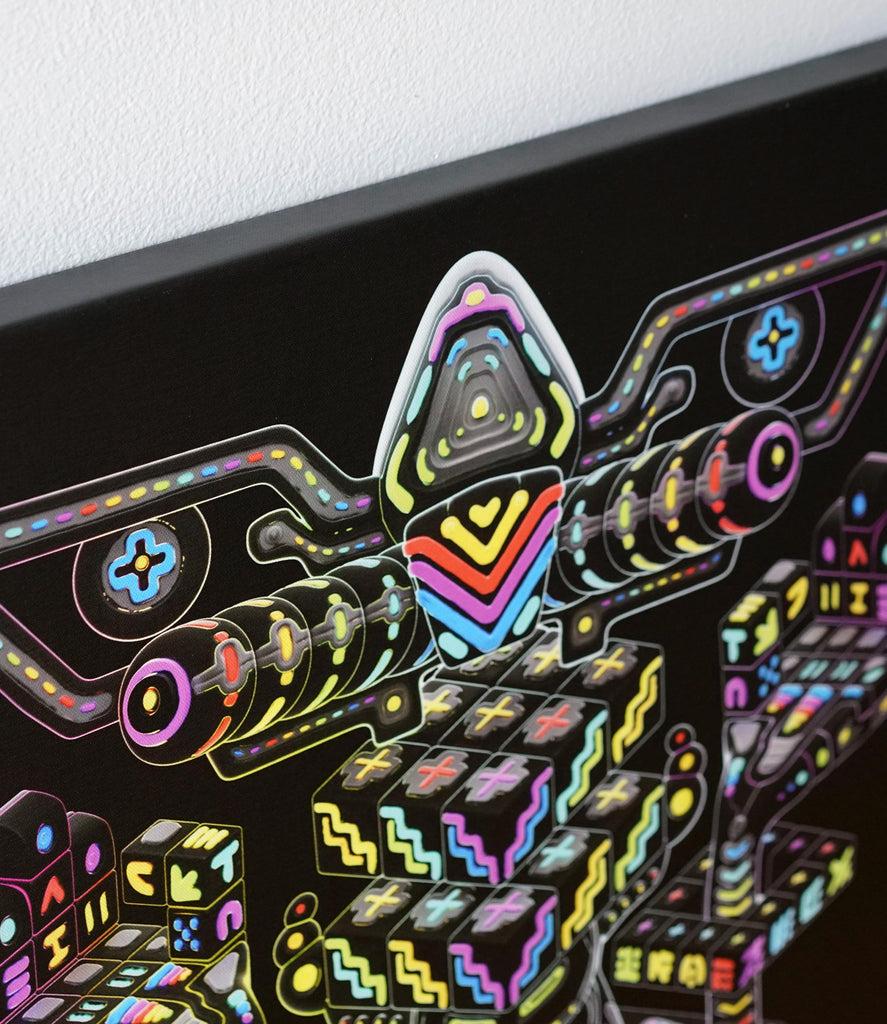Puzzler Stretched Canvas by Ben Ridgway