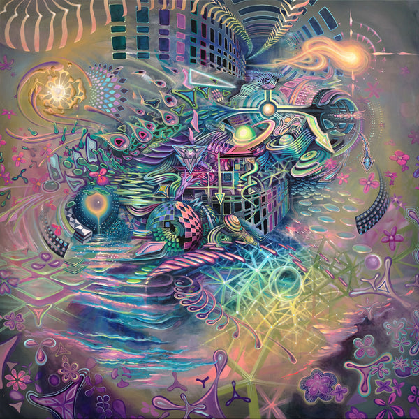 Psychedelic Science Original Painting by Threyda x Apex Collective