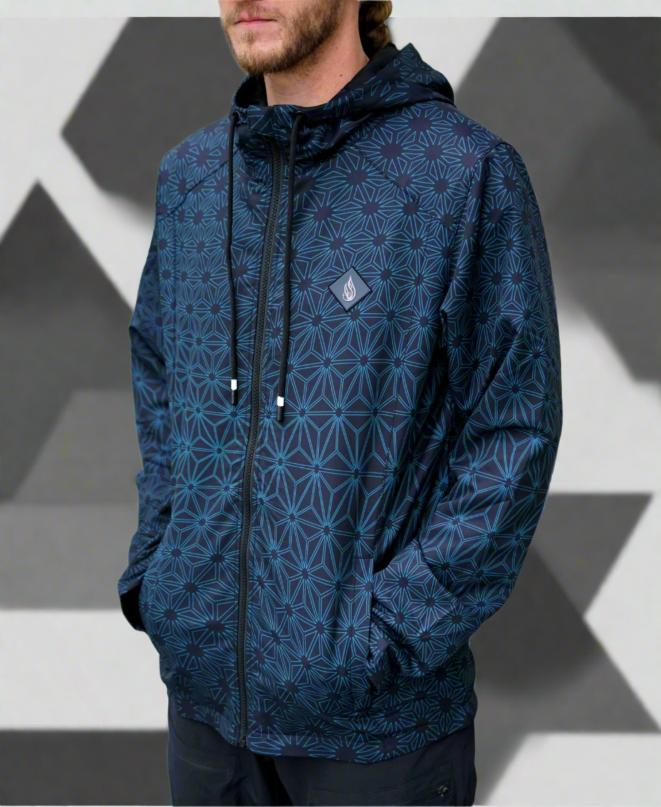 Quadrant Lightweight Kata Jacket by Threyda - Threyda Art and Apparel