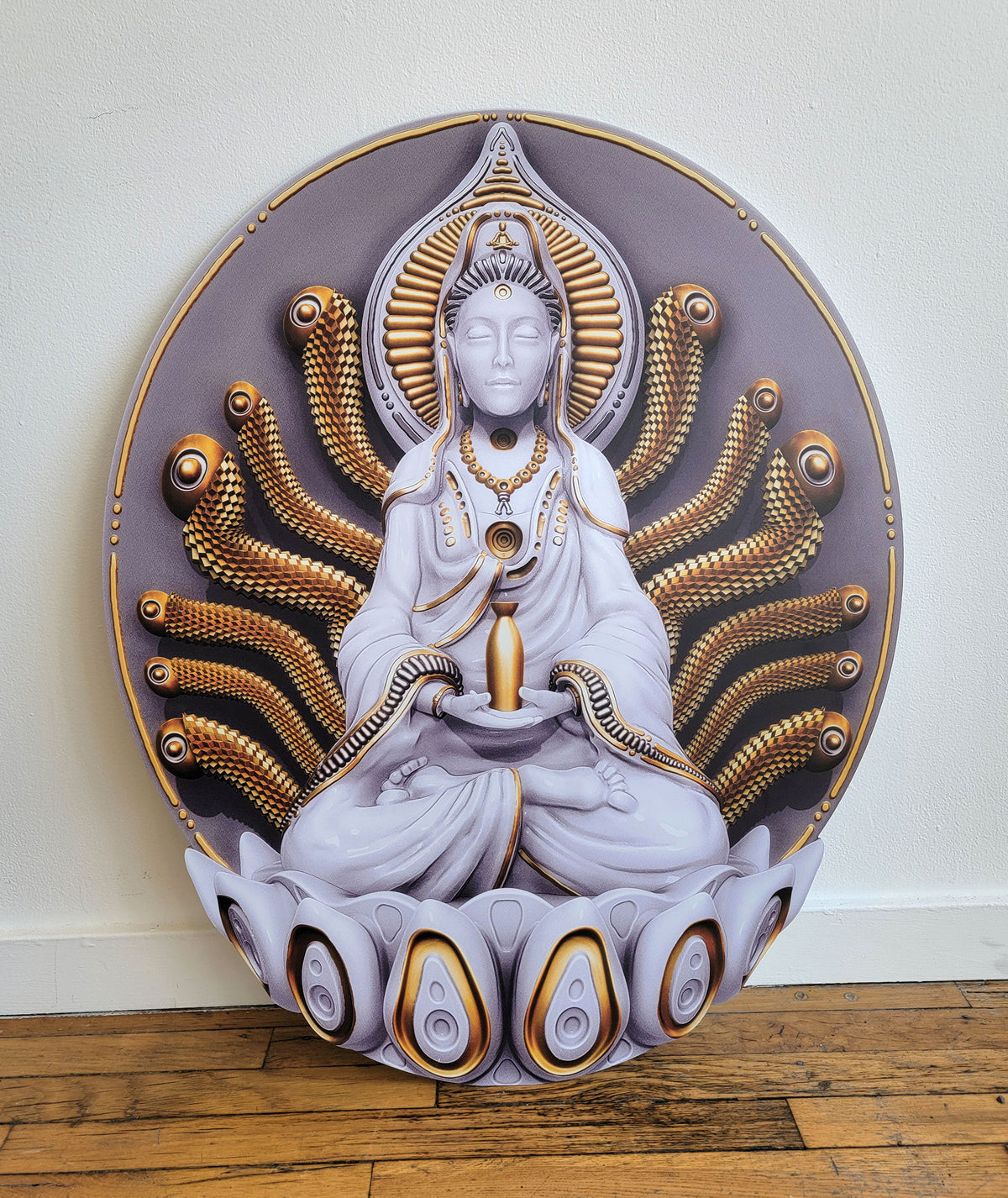 Quan Yin Diecut Print by Ben Ridgway - 72 HOUR AUCTION
