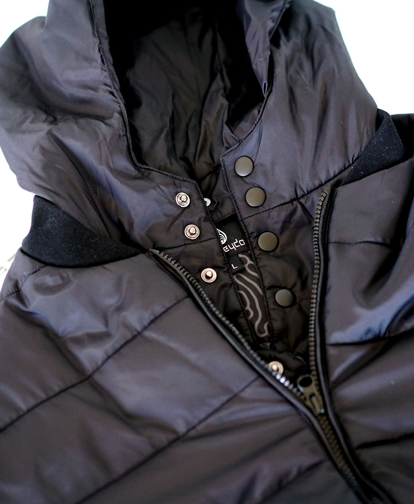 Resonance Quilted Bomber Jacket by Threyda