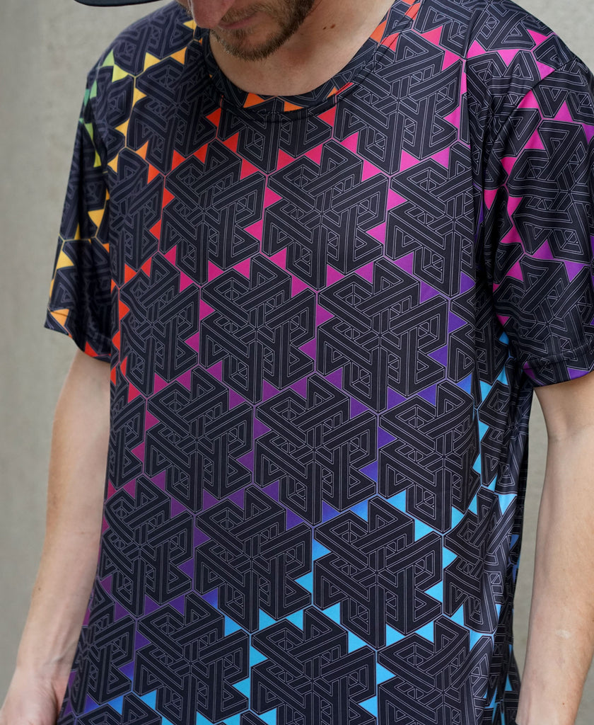 Light Code Sublimation Tee by Threyda