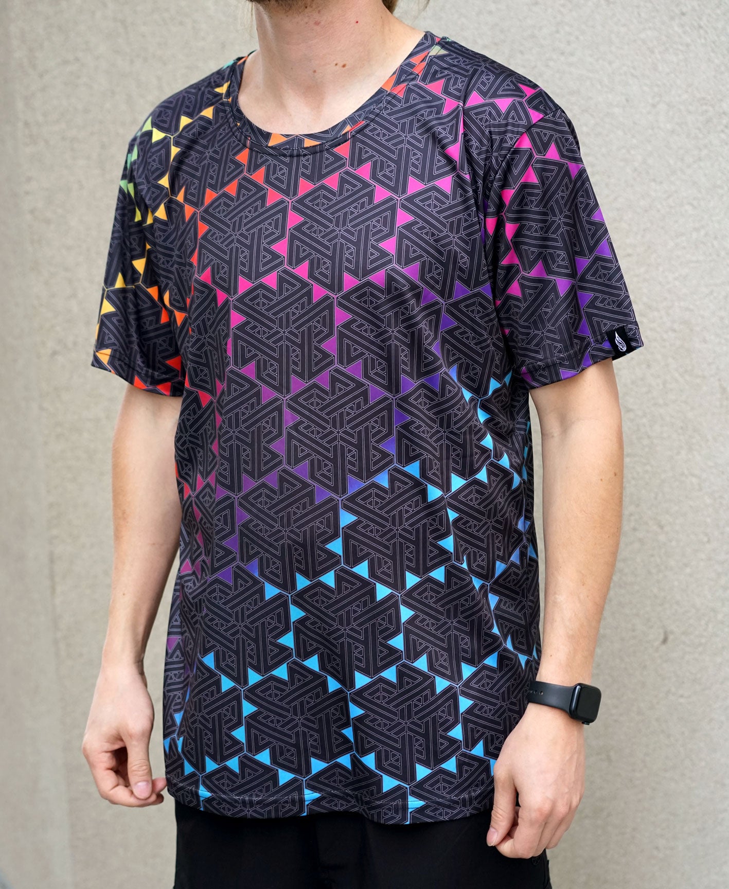 Light Code Sublimation Tee by Threyda