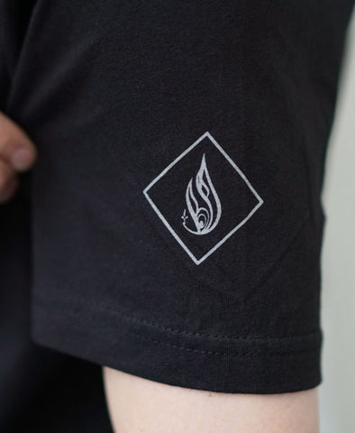 Archetype Layer Moon Screenprint Tee by Justin Totemical