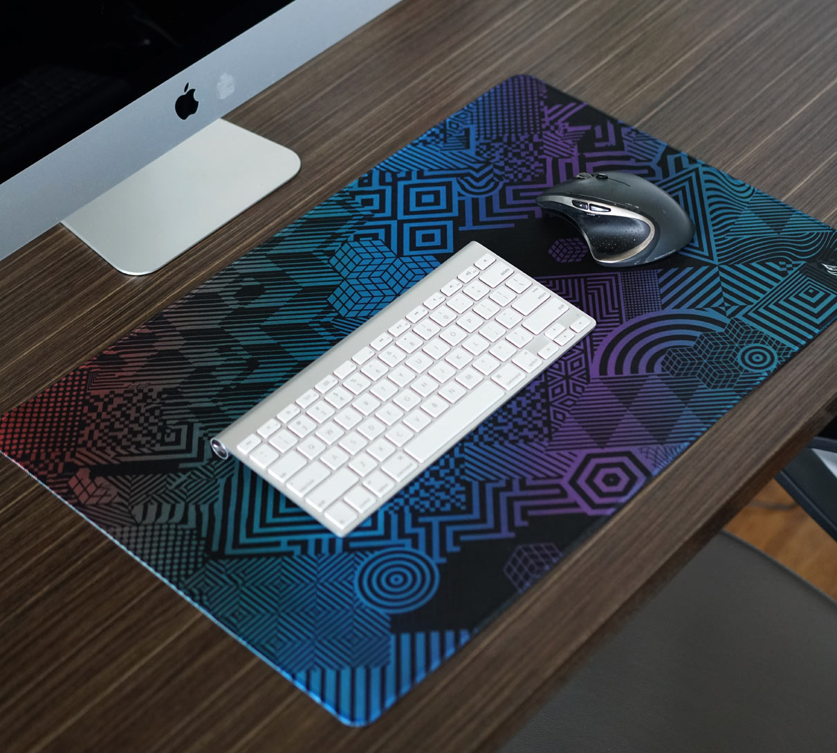 Shatter Box by Corey Divine Desk Mat - Standard Size