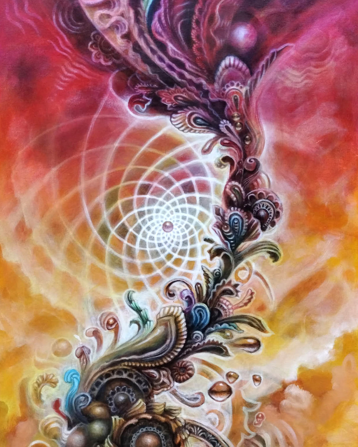 Any Given Moment Original Painting by Randal Roberts - 48 HOUR AUCTION