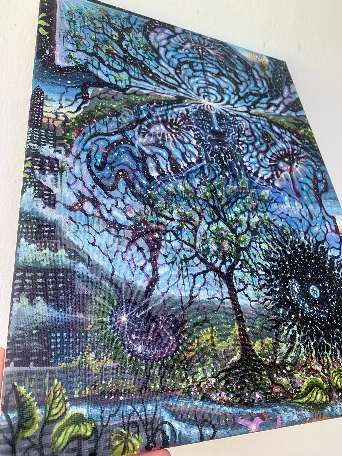 Reality Is Spectrum Original Painting by Bradley Snook - 72 HOUR AUCTION