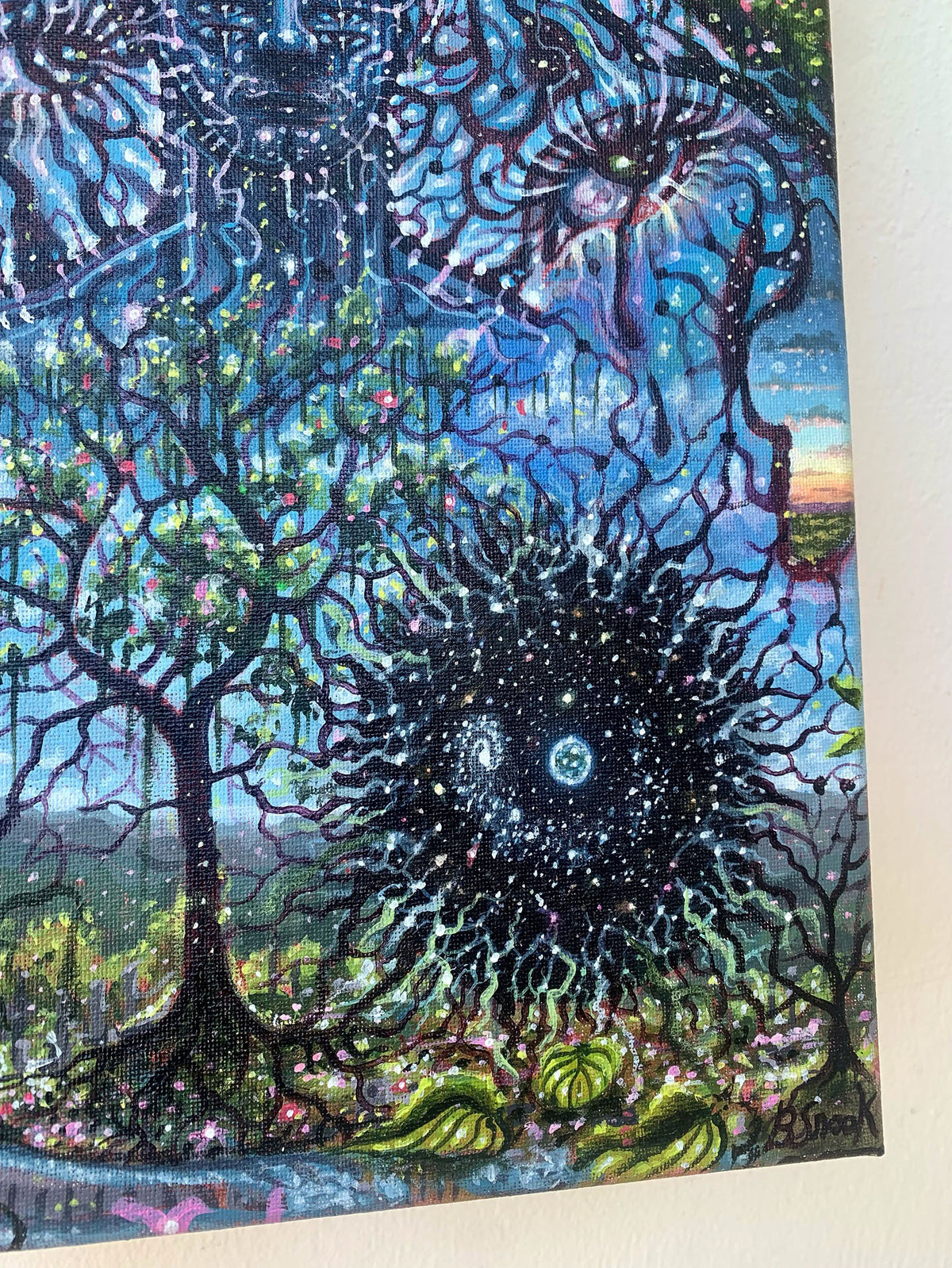 Reality Is Spectrum Original Painting by Bradley Snook - 72 HOUR AUCTION