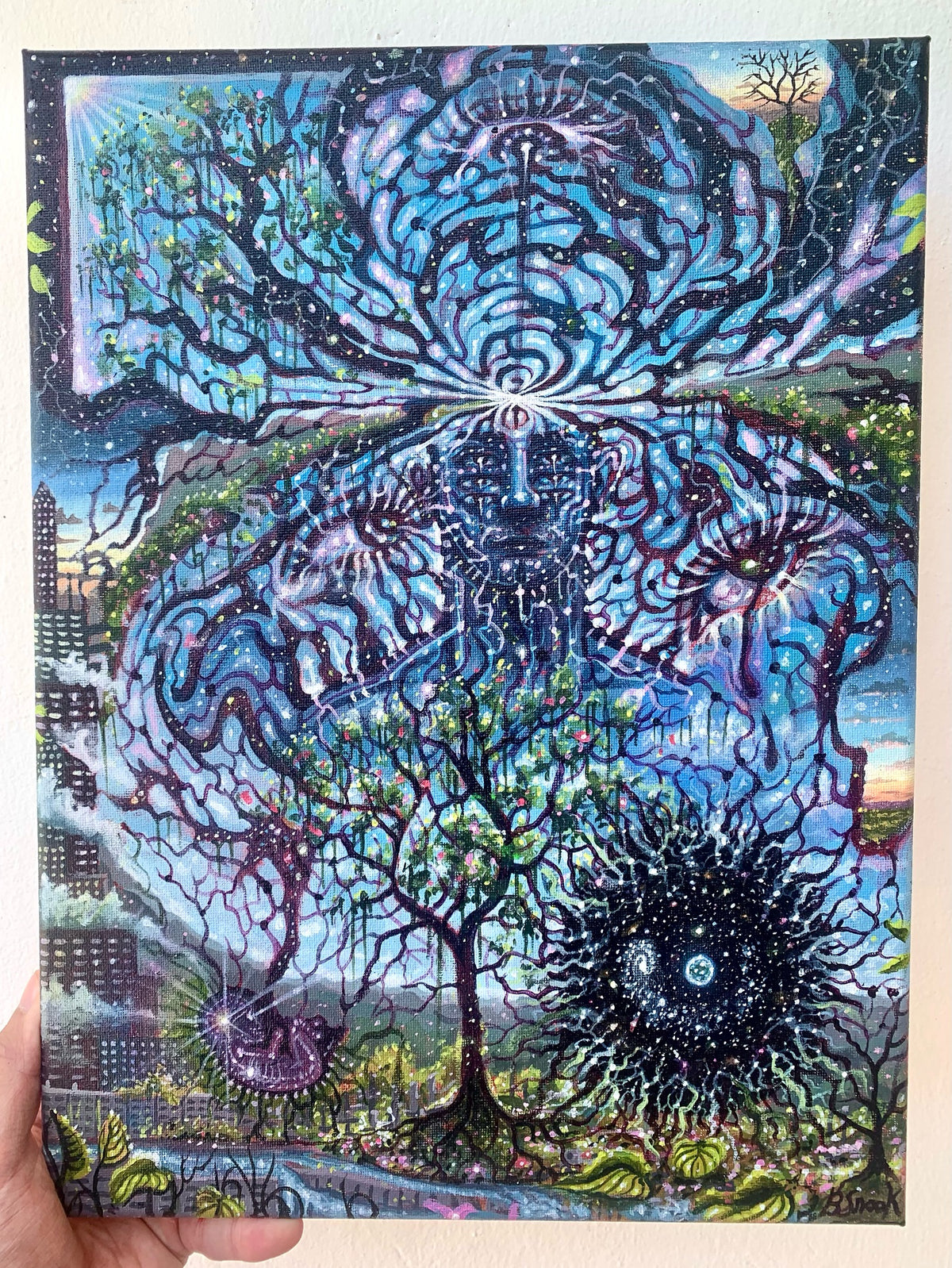 Reality Is Spectrum Original Painting by Bradley Snook - 72 HOUR AUCTION