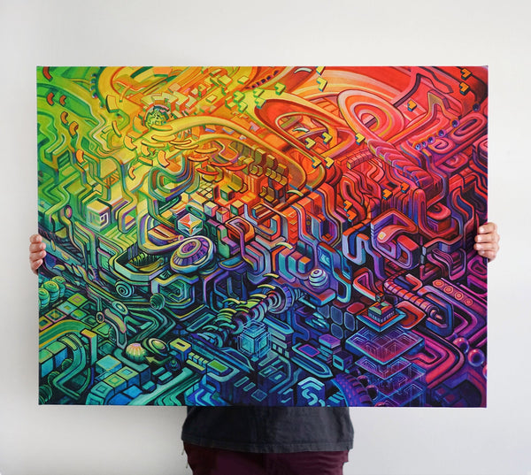Resonance Stretched Canvas by Threyda x Apex - Threyda Art and Apparel