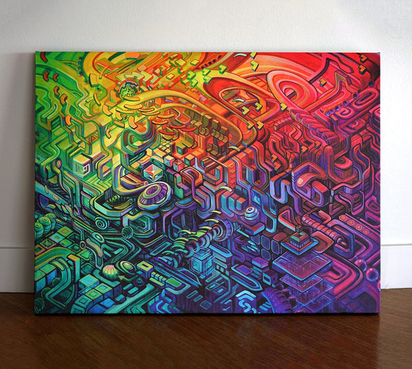 Resonance Stretched Canvas by Threyda x Apex - Threyda Art and Apparel