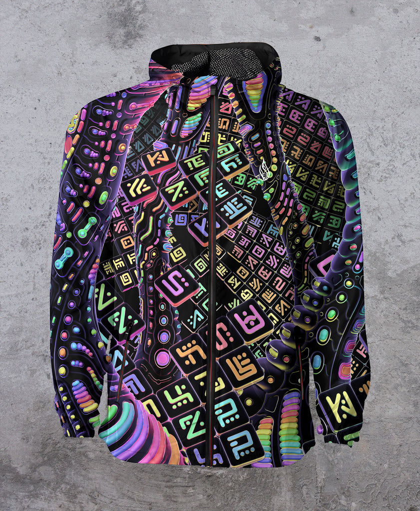 Inner Landscape Windbreaker Jacket by Ben Ridgway - Ships November