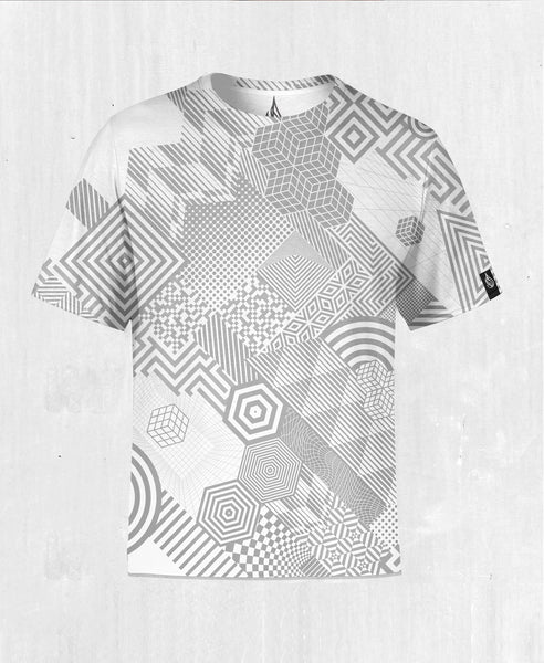 Rubix All Over Screenprint Tee by Corey Divine - Presale Ships August