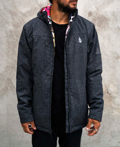 Equilibrium Obsidian Jacket by Threyda - Threyda Art and Apparel