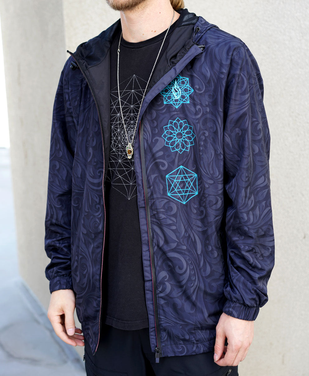 Pulse Windbreaker Jacket by Threyda