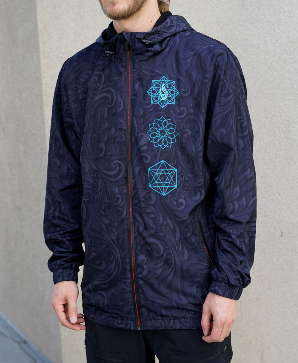 Pulse Windbreaker Jacket by Threyda