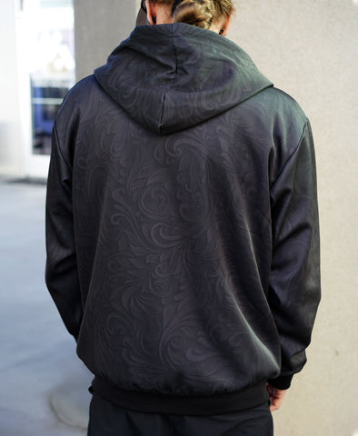 Script Sherpa Hoodie by Threyda