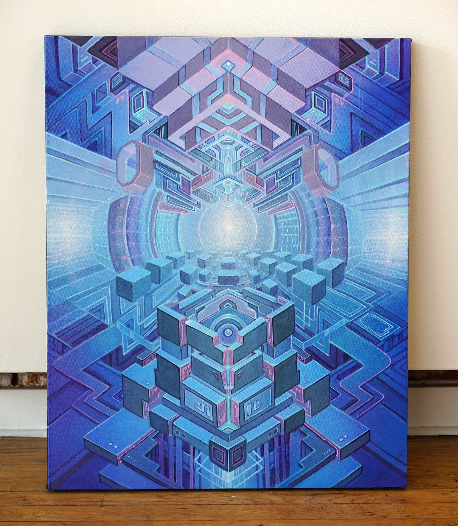 Hadron Original Painting by Seth McMahon - 48 HOUR AUCTION