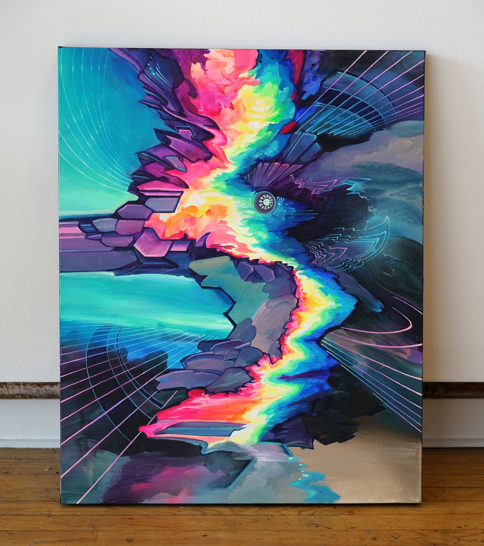 Prisma Original Painting by Seth McMahon - 48 HOUR AUCTION