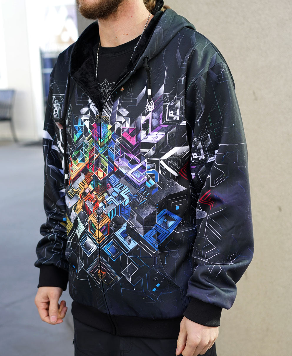 Lucid Sherpa Hoodie by Threyda