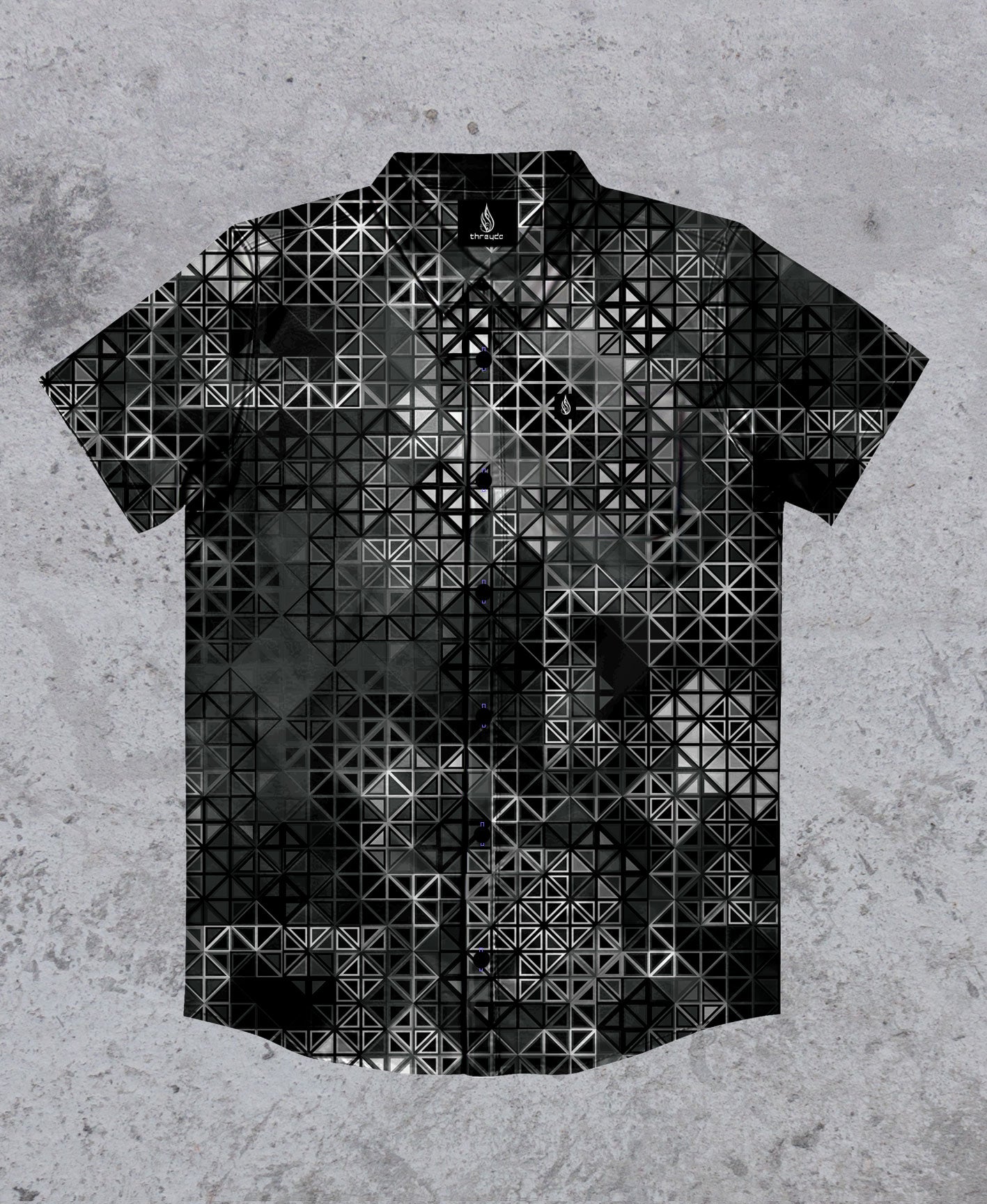 Fortress Short Sleeve Button Down by Threyda - Ships April
