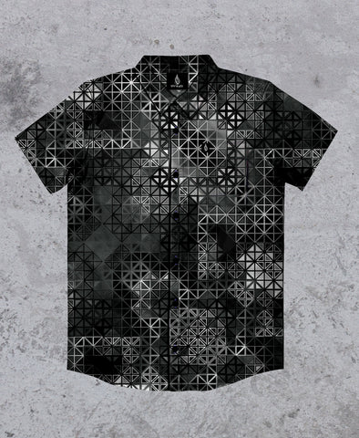 Fortress Short Sleeve Button Down by Threyda