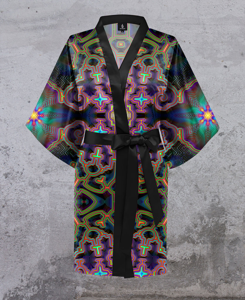 Neo Shipibo Short Kimono by Luke Brown - Ships April
