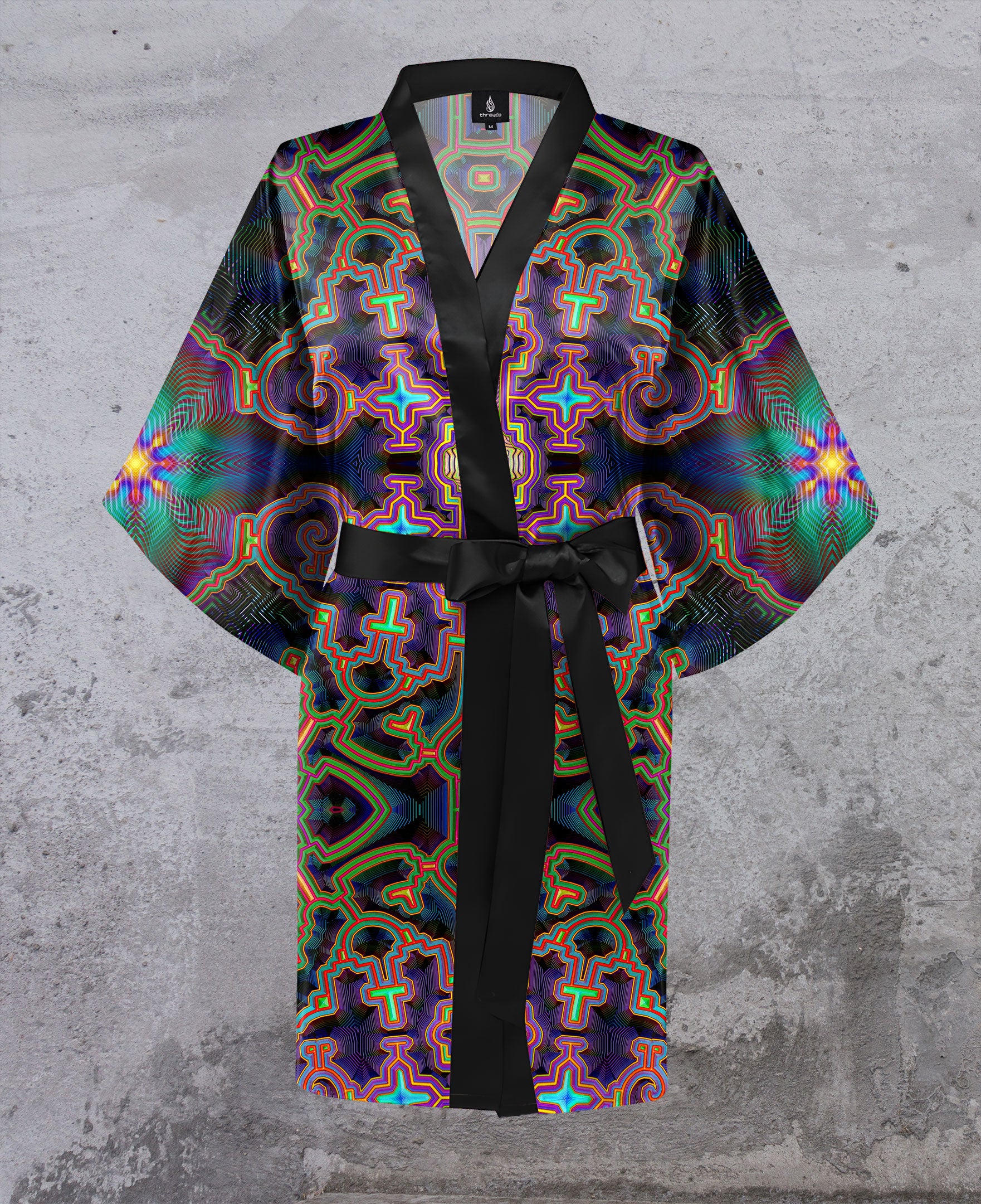 Neo Shipibo Short Kimono by Luke Brown - Ships April